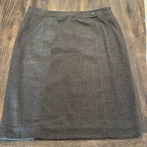 🟠 NEW W/ TAGS ATELIER GRAY PENCIL SKIRT SIZE 8